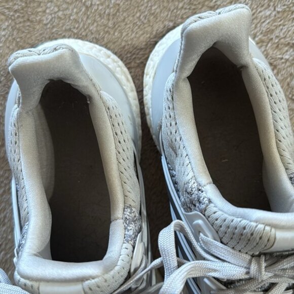 Adidas Woman’s Ultra Boost Gray Running Shoes - Picture 3 of 8